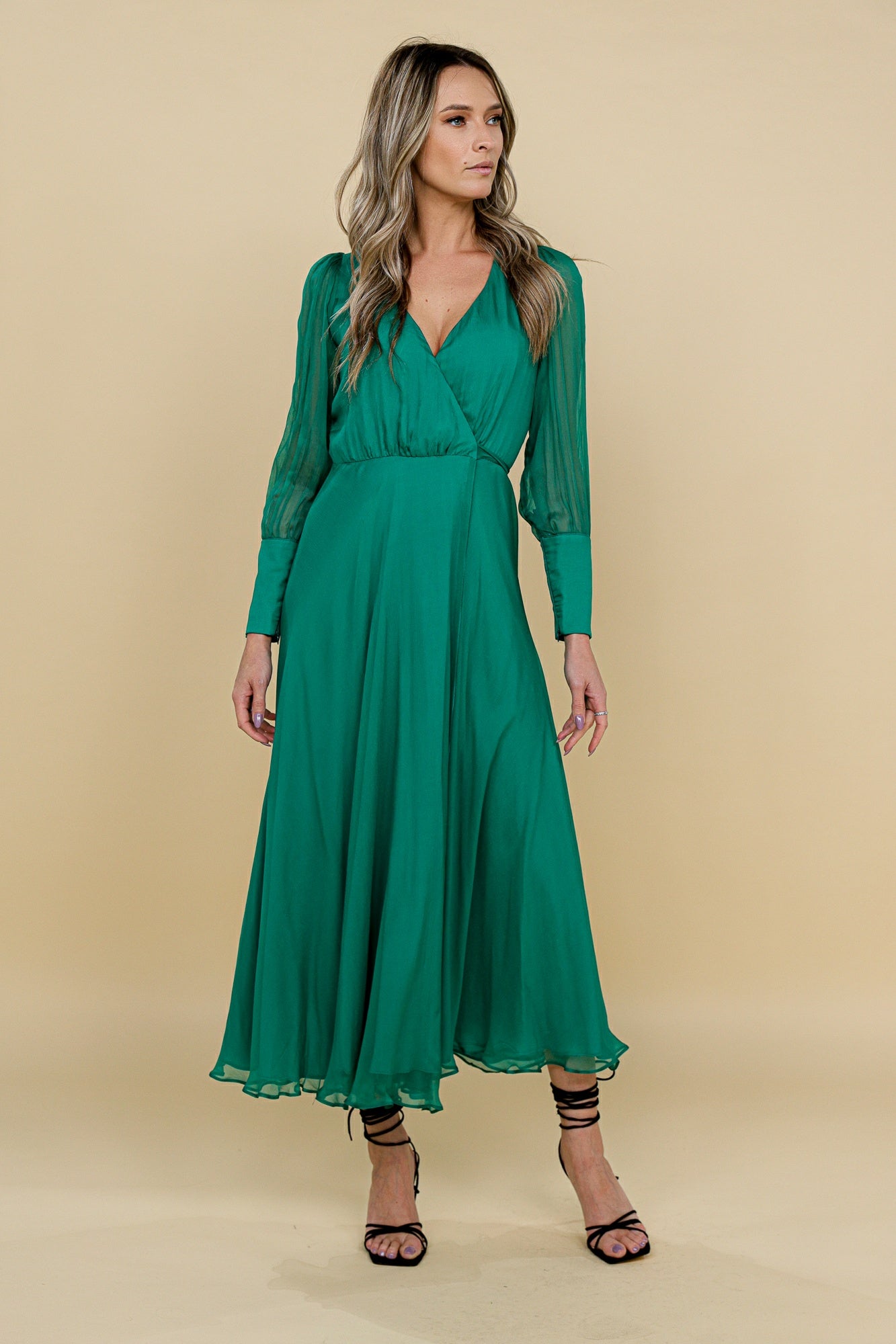 Chianti Midi Silk Green