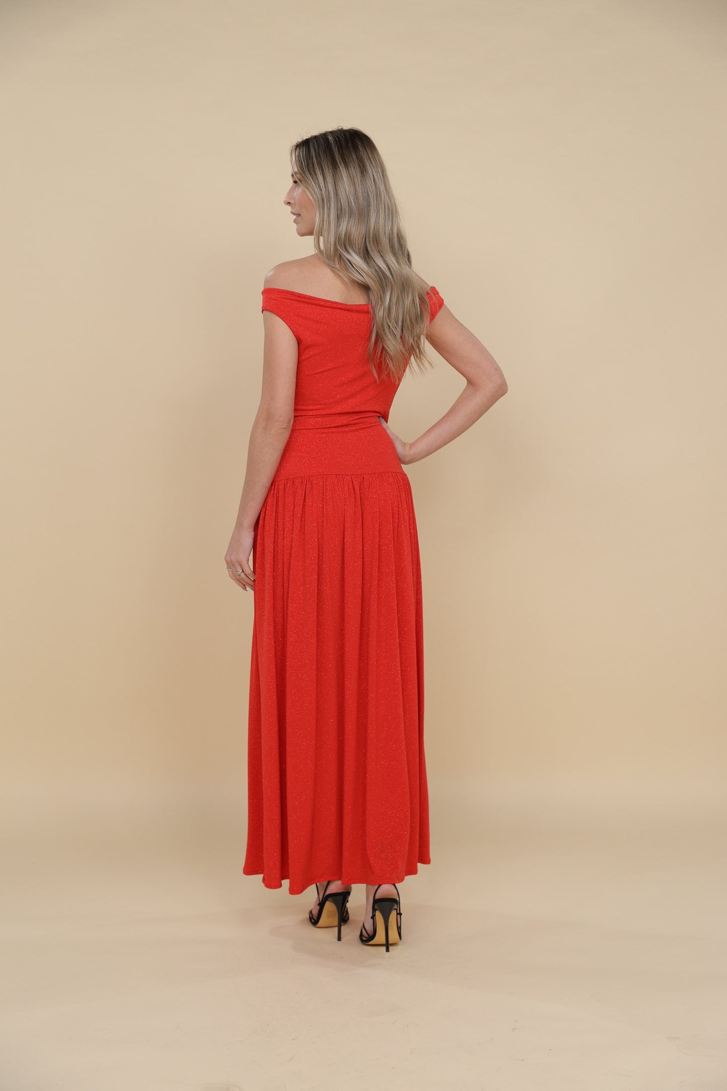 Venice Maxi A-line Red