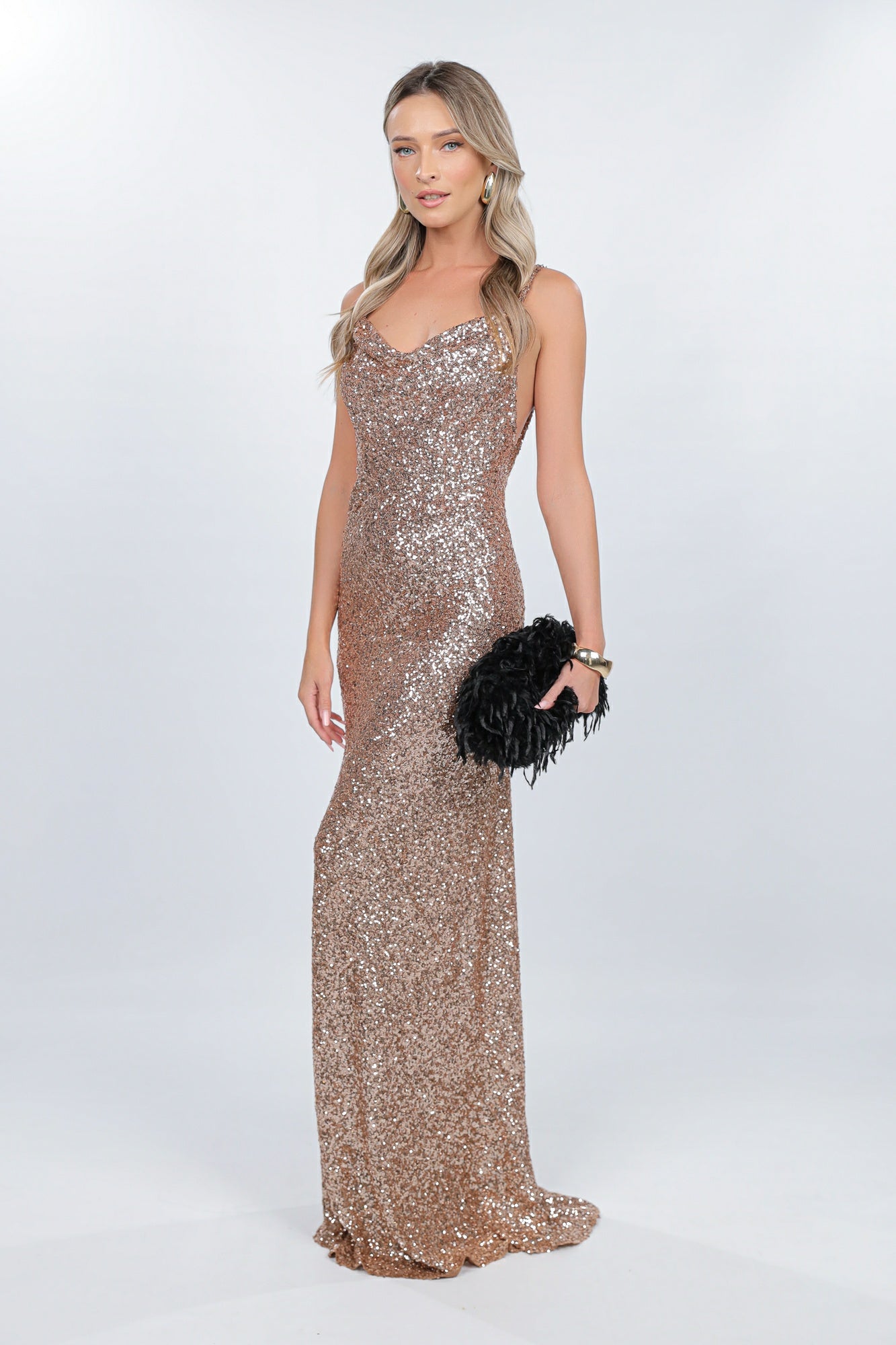 MARGOT SEQUIN MAXI DRESS