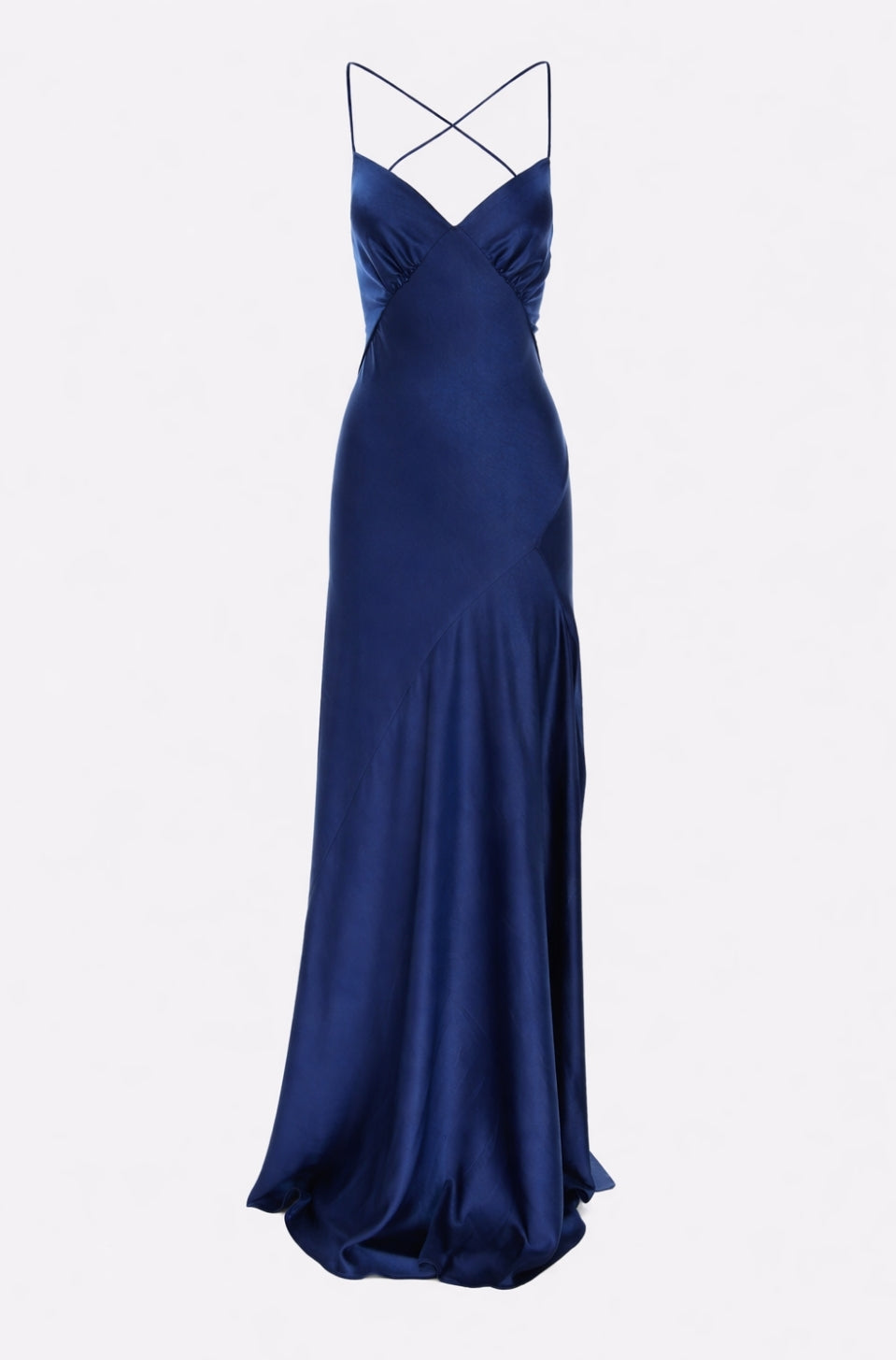seville satin maxi dress Seville Satin Maxi Dress In Orange Roserry.com