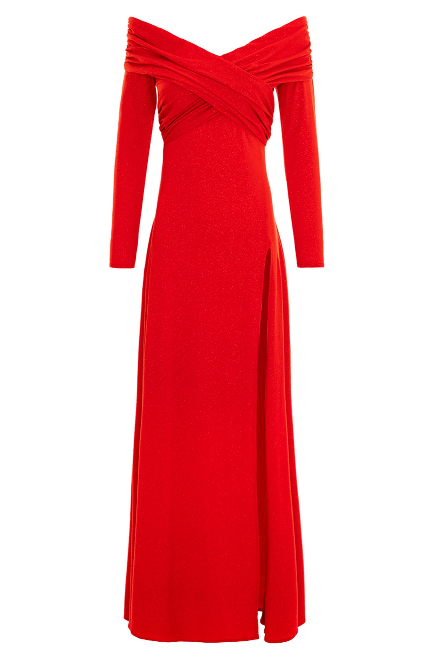 Tuscany Glitter Jersey in Red