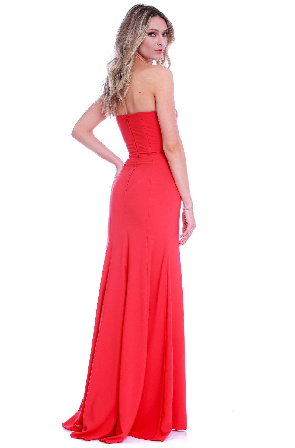 Cannes Maxi Dress In Red