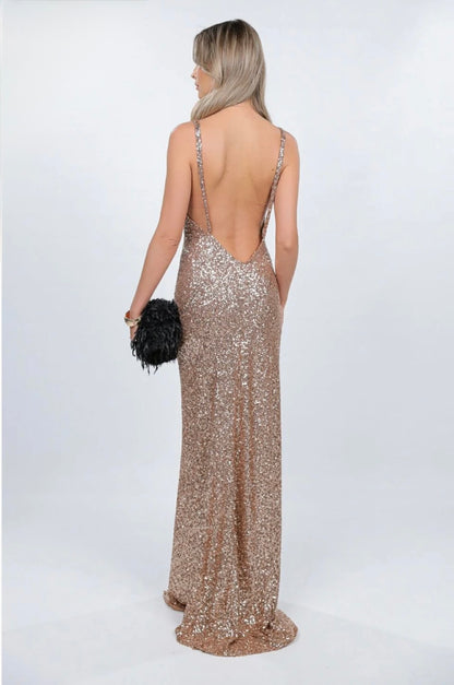 MARGOT SEQUIN MAXI DRESS