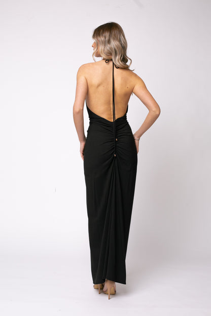 Monaco Maxi Jersey in Black