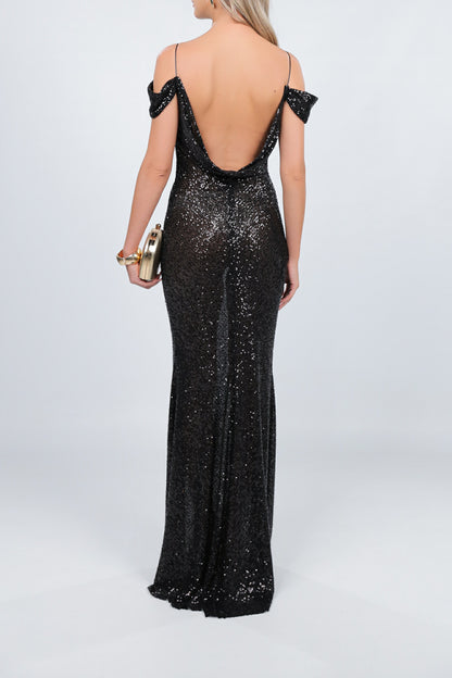 MIAMI SEQUIN BLACK