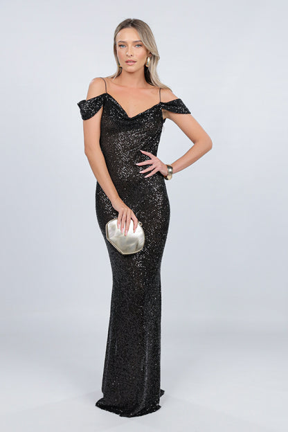 MIAMI SEQUIN BLACK