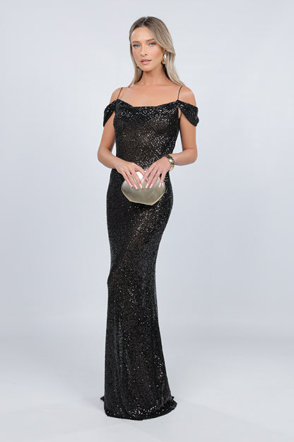 MIAMI SEQUIN BLACK