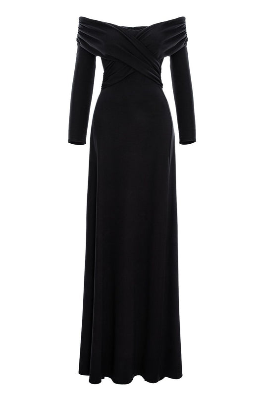 Tuscany Jersey Maxi in Black