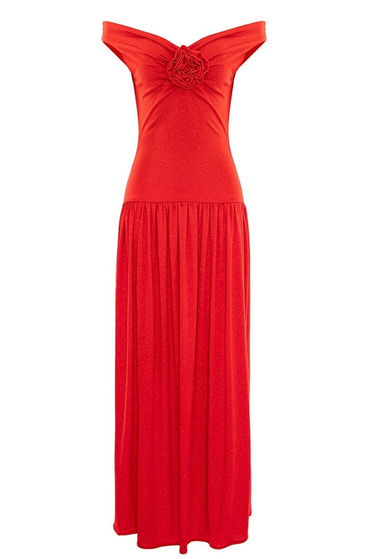 Venice Maxi A-line Red