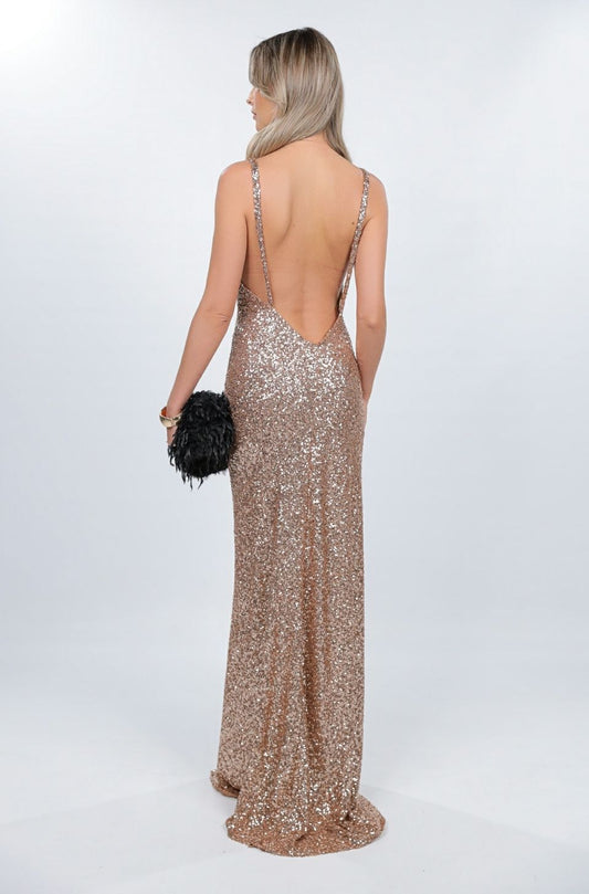 MARGOT SEQUIN MAXI DRESS