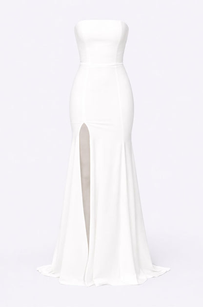 Cannes Maxi Dress In Off White