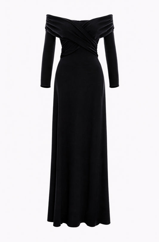 Tuscany Jersey Maxi in Black
