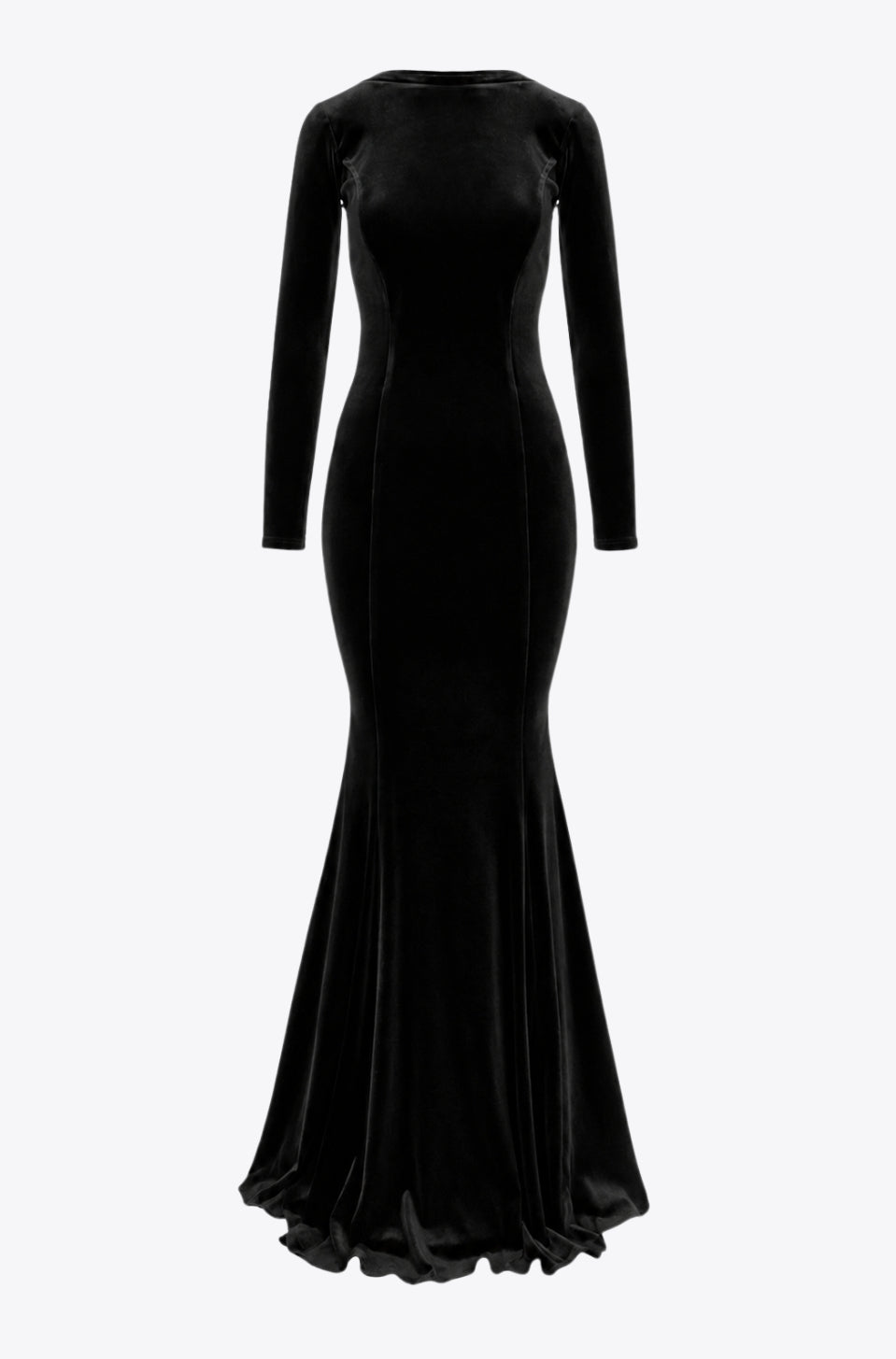 Melbourne Velvet Gown in Black