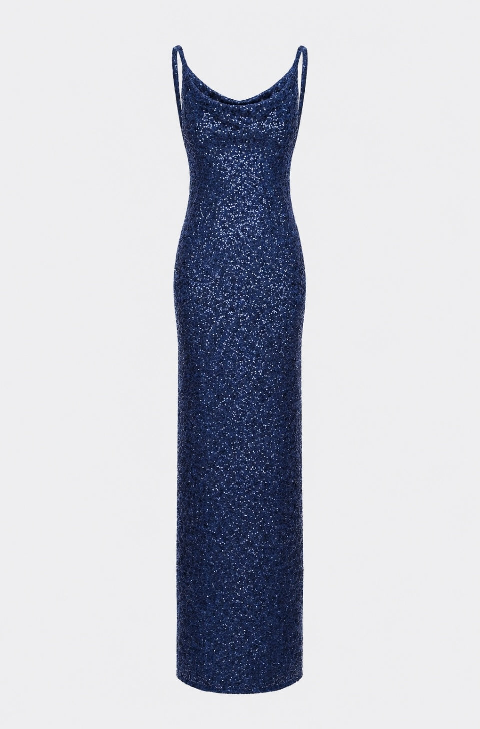 MARGOT SEQUIN MAXI DRESS NAVY
