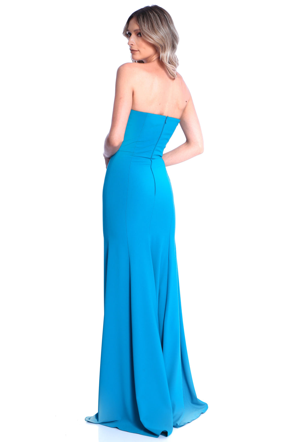 Cannes Maxi Dress In Turquoise